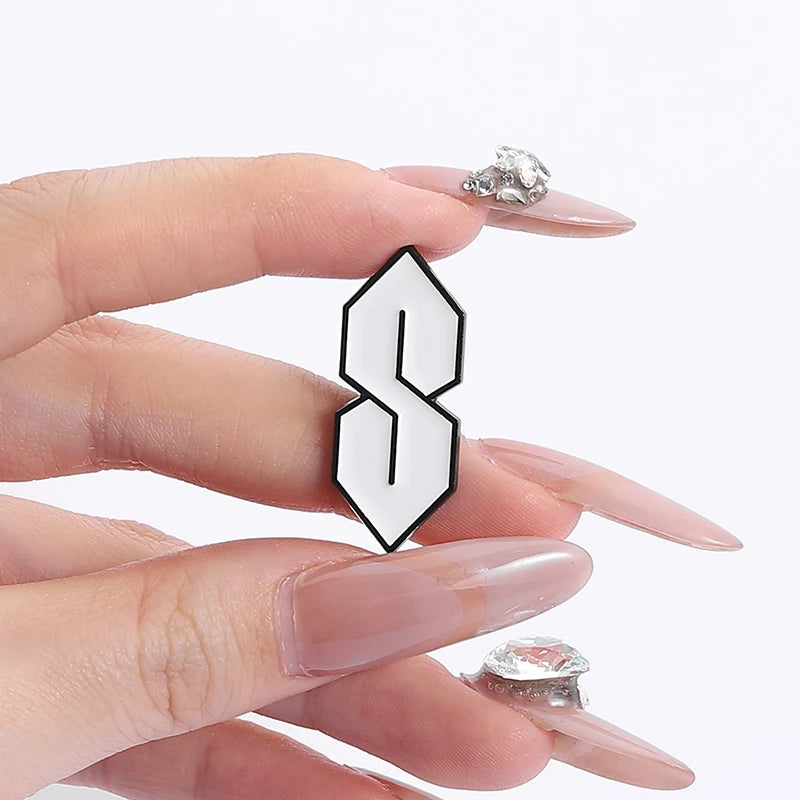 Creative Cool S Crew Enamel Pins Custom Symbol Logo Brooches Lapel Badges Clothes Funny Jewelry Gift for Friends
