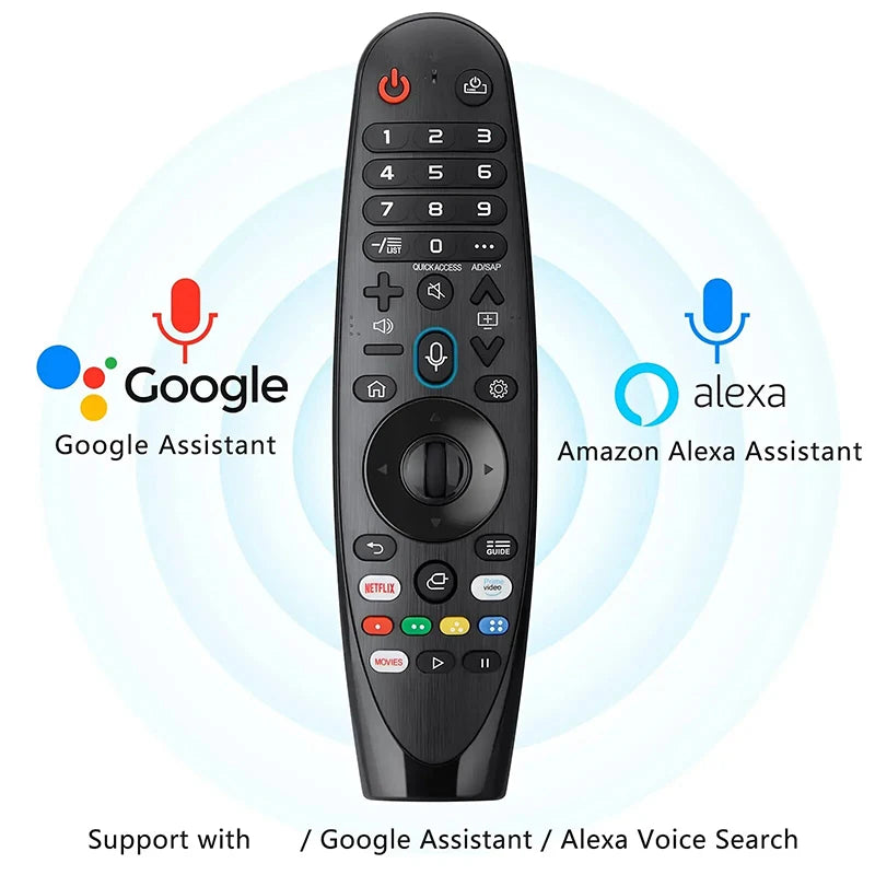 Universal Remote Control Voice Magic Remote For Smart TV Magic Remote Replacement MR-20GA MR-19BA MR18BA Voice Pointer Function