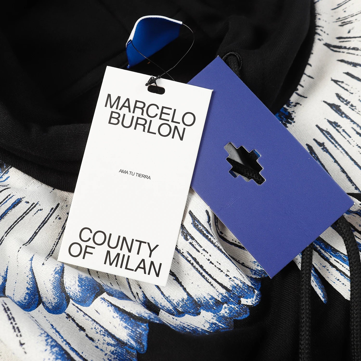 High Quality Marcelo Burlon MB Brand Wings Print Hoodie Men Women Hip Hop Fashion Hoodies Sports Casual Y2K Street Long Sleeve