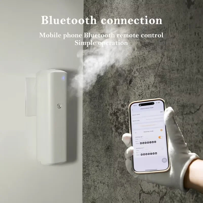 Sokketmodel Huisgeur Parfum Aroma Diffuser Kamerlugverfrisser 300m³ Bluetooth APP 100ML Essensiële Olie Kapasiteit