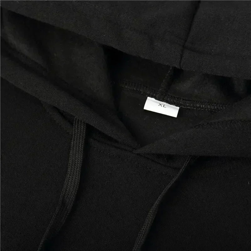 NORWAY printing Herbst Winter Modelle Herren Fleece winddicht Warm Baumwolle Oversized Hoodie Outdoor Pendler Herren Hochelastisches Oberteil