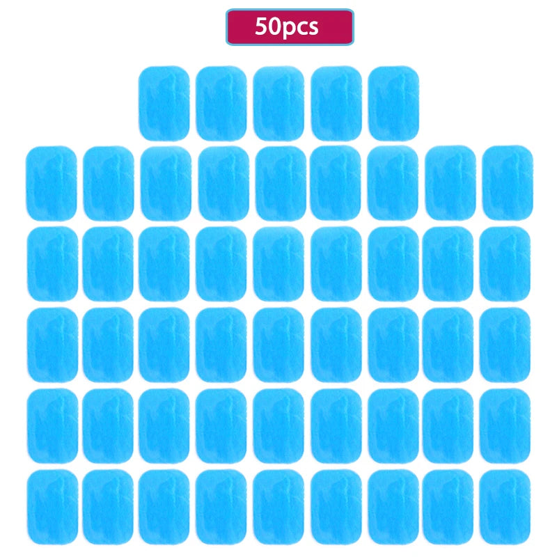 4*6cm EMS ABS Fitness Gel Pads  Muscle Stimulator Exerciser Replacement Gel Patch Fitness Accessories Training Massager Relax