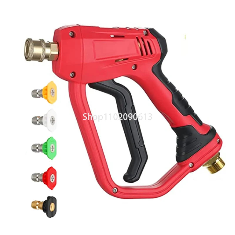 High Pressure Cleaning Water Gun For Karcher With 5 Nozzle 4000psi M22 G1/4 for Professional Electric High Pressure Washers