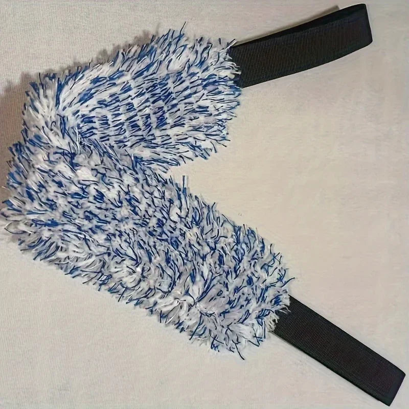 Wheel Rim Cleaning Brush, Car Wheel Wash Towel Brush, Soft Car Wheel Cleaning Brush,Plush Wheels Corner Car Drying Towel