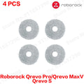 Roborock Qrevo Pro/Qrevo MaxV/Qrevo S Robot Vacuum Spare Parts Main Side Brushes Mop Cloths HEPA Filters Dust Bags Accessories