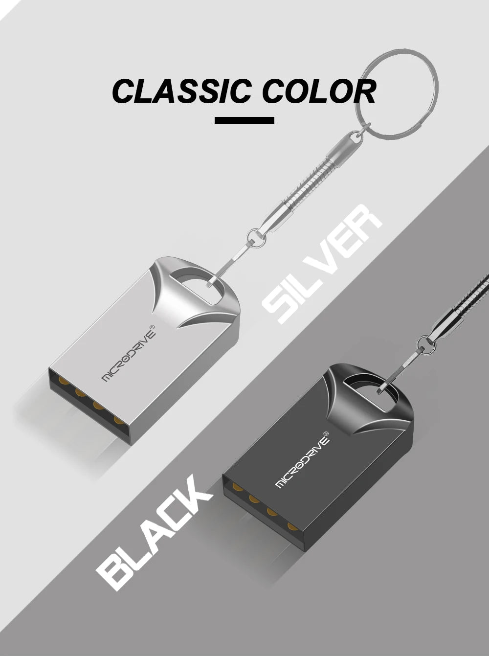 Super Mini USB Flash Drive pen 4GB 8GB 16GB 32GB 64GB 128GB with Key Ring Micro memory sticks Pen Drive USB Stick Car pendrive