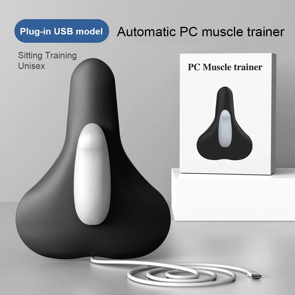 Electric Pelvic Floor Strengthening Muscle Exerciser Ergonomic Kegel Fitness Training Device Rechargeable for Physical Therapy