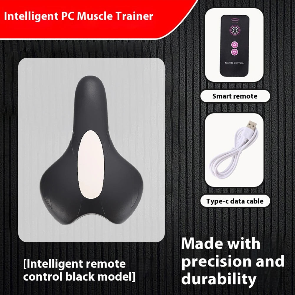 Electric Pelvic Floor Strengthening Muscle Exerciser Ergonomic Kegel Fitness Training Device Rechargeable for Physical Therapy