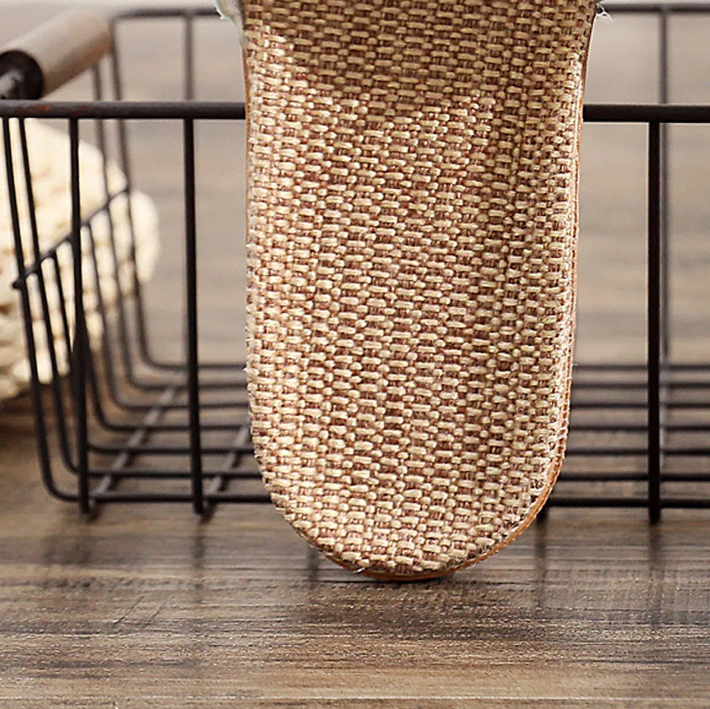 New Summer Ladies Slippers Outdoor Beach Sandals Bohemian Ethnic Style Handmade Espadrilles Platform Slippers Flip Flops Women
