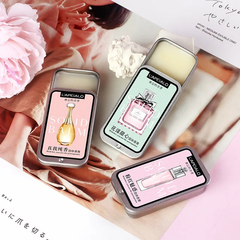 Vroue Liggaam Feromoon Parfum Soliede Balsem Langdurige Geur Liggewig Geur Draagbare Soliede Parfum Balsem