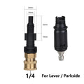High pressure Water Gun Adapter For Lavor Parkside To Quick Connect 1/4" Washer Parts Spray Nozzle 4000 PSI