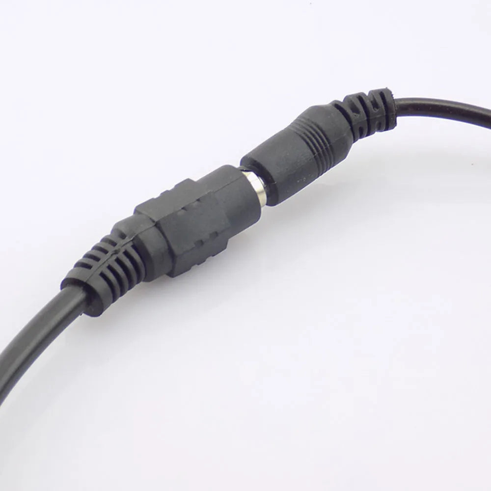 2.1*5.5mm 1 Buchse auf 2 3 4 5 8 Stecker DC-Stromverteilerkabel für CCTV-Überwachungskamera-Zubehör Netzteil 12V