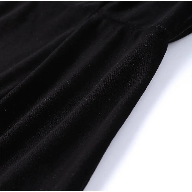 Square Collar Puff Sleeve Women Dress Patchwork Slim Pleated Lady Maxi Dresses 2026 Elegant Spring Vintage Female Vestidos