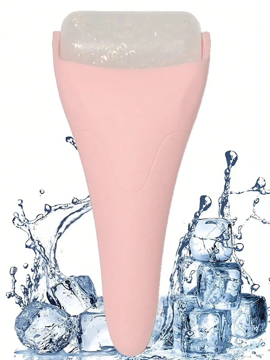 Large Facial Ice Roller & Massager, Cooling Beauty Tool for Face and Eyes, At-Home Spa, Daily Skincare Routine,Handheld Massager