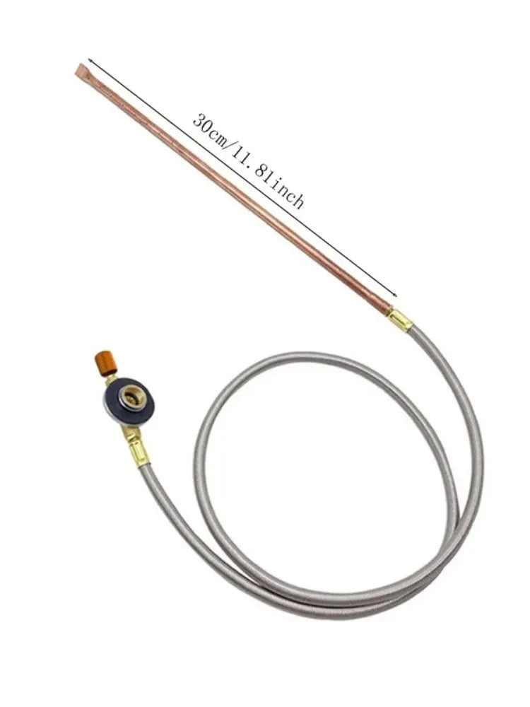 Hand-Held Charcoal Fire Igniter Spray Gun for Outdoor Barbecue Camping Firewood Stove Starter Portable Fire Gun