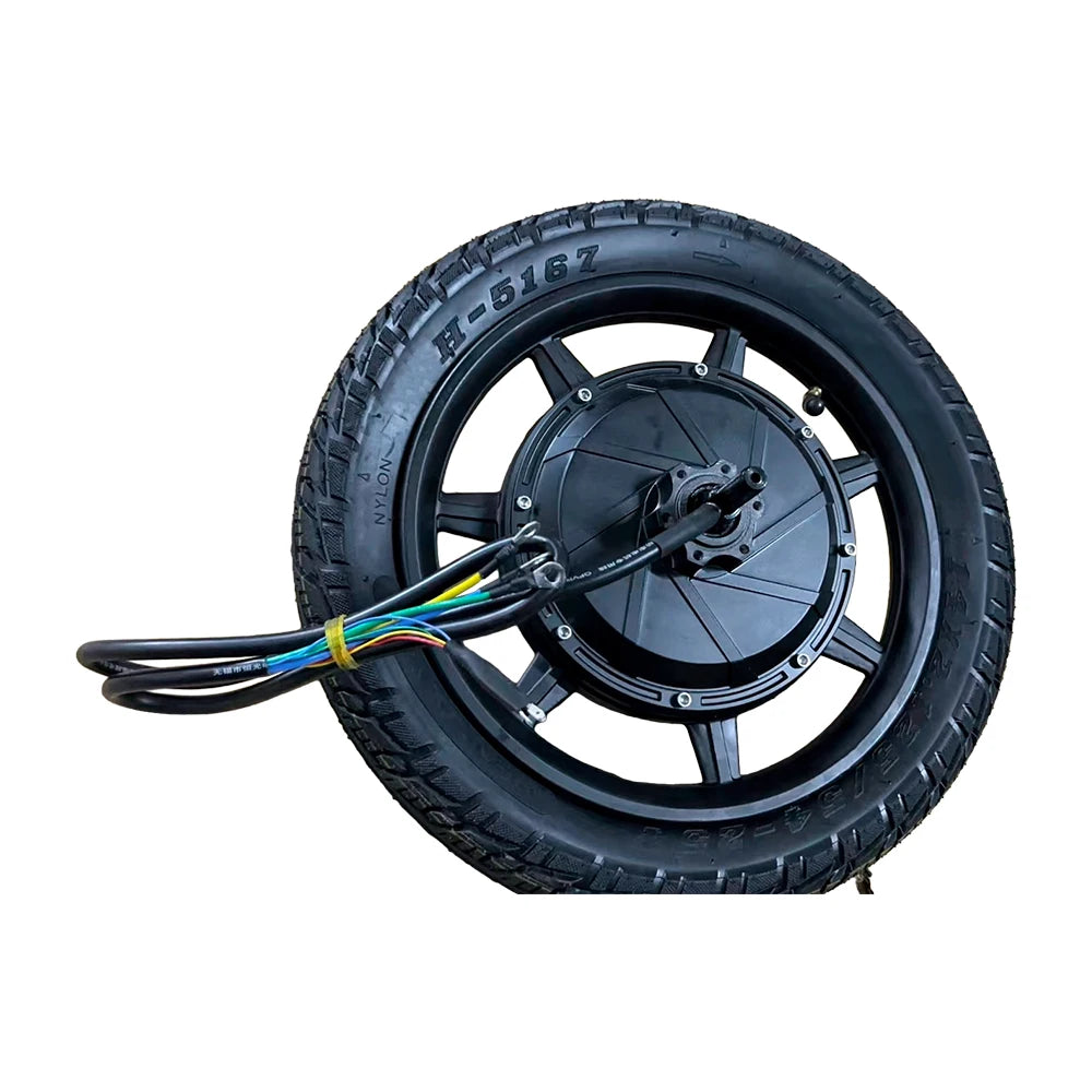 120km/h High Speed Electric Bicycle Motor Tire 14x2.125/54-254 Hub Motor Brushless Scooter 14 inch 36V 48V 60V 72V 1500W-3500W