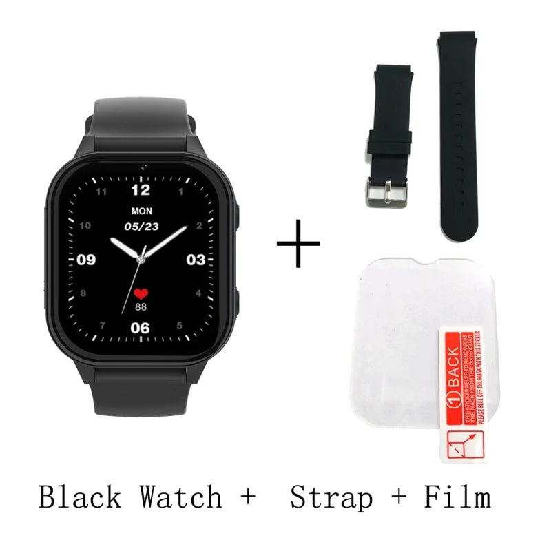 4G Smart Watch Kid SOS GPS WiFi Wristwatch Whatsapp KT19Pro MAX Android8.1 with Video Call Camera Monitor Children smartwatch