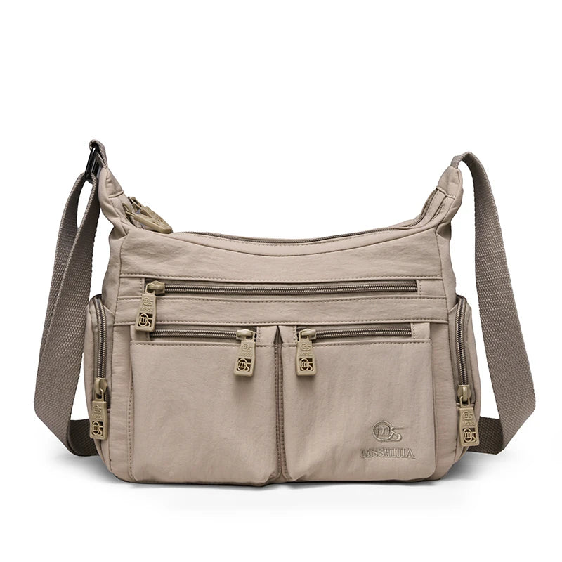 Nylon Crossbody Bag For Women Large Capacity Shoulder Bag Multi-pocket Female Bag Shopping Travel Lady Handbag Leisure Purse sac