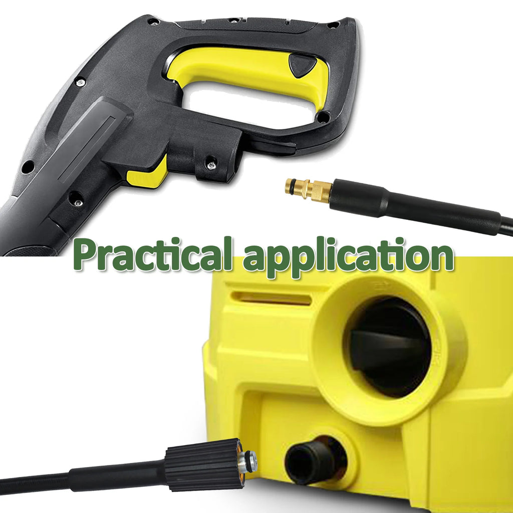 10m High Pressure Washer Hose Pipe Cord Water Cleaning Hose for Karcher Pressure Washer Sink