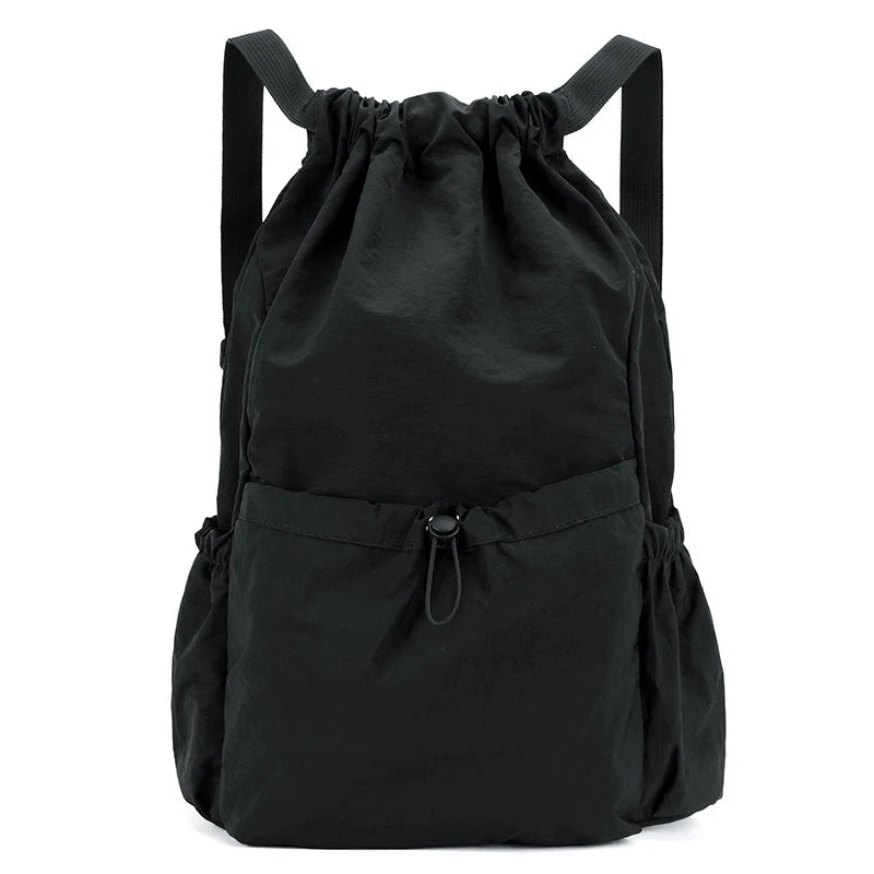 Foldable Drawstring Drawstring Backpack,Lightweight and Easy To Store,Essential for Short Distance Travel and Outdoor Activities