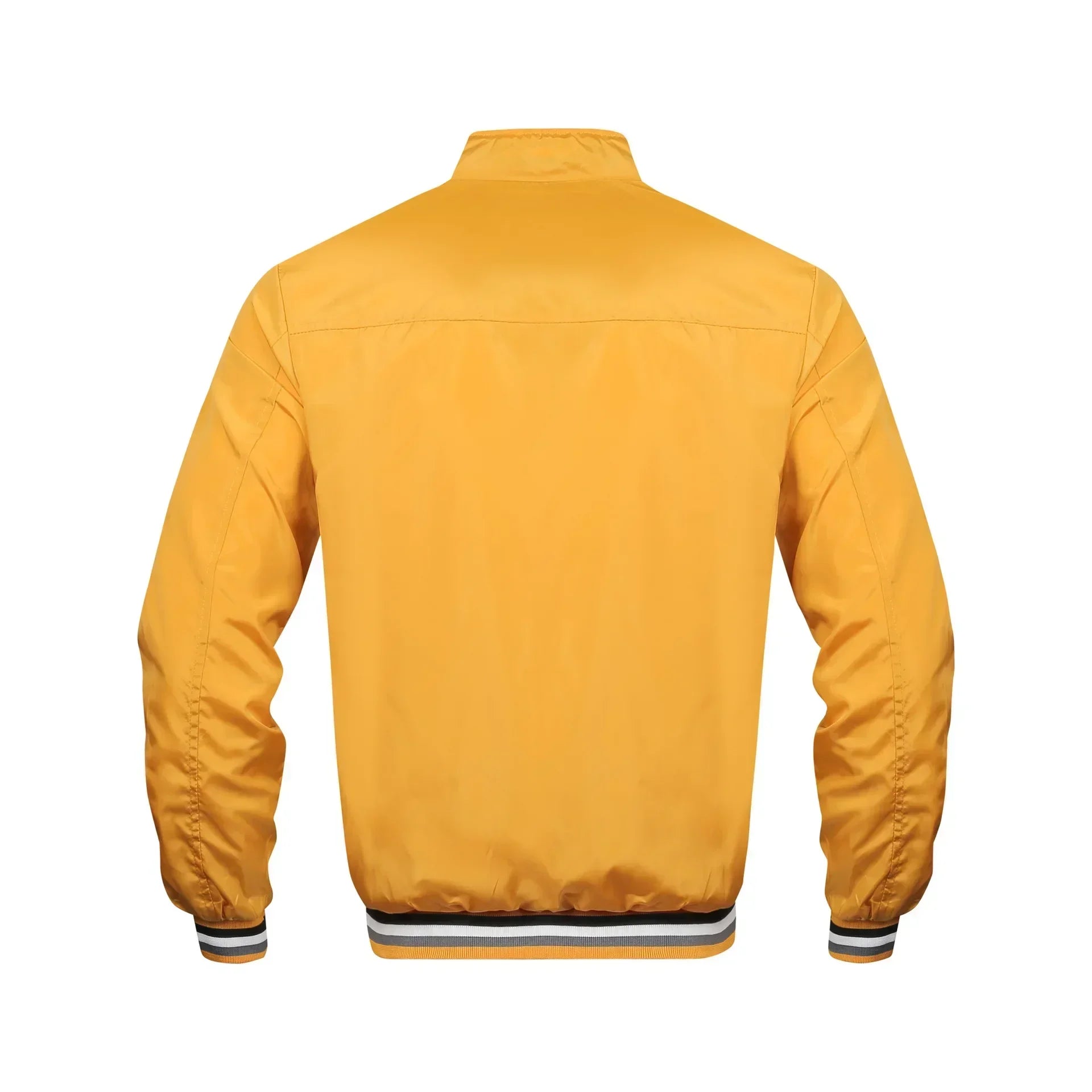 Embroidered Autumn and Winter Men's Stand Collar Casual Zipper Jacket Outdoor Sports Coat Windbreaker Jacket for Men Waterproof