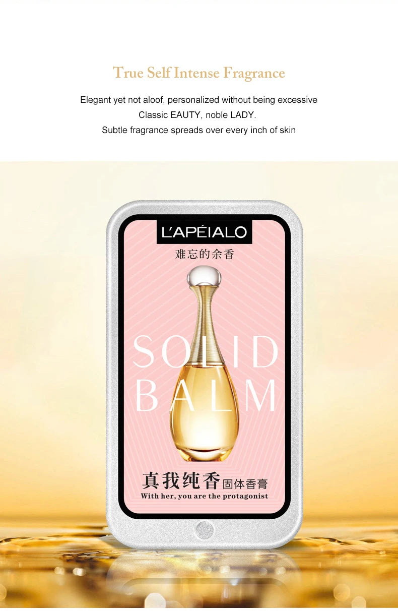 Vroue Liggaam Feromoon Parfum Soliede Balsem Langdurige Geur Liggewig Geur Draagbare Soliede Parfum Balsem