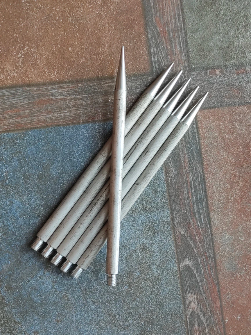 Shortwave Antenna Ground Anchor GP    Aluminum Alloy M10 Screw  Nail for Pac-12