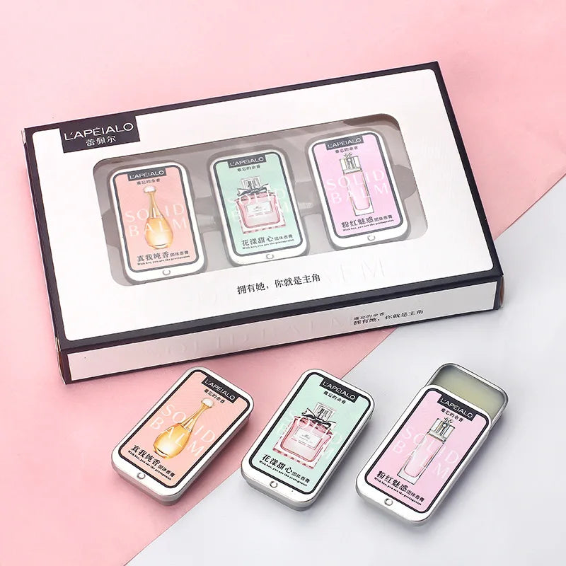 Vroue Liggaam Feromoon Parfum Soliede Balsem Langdurige Geur Liggewig Geur Draagbare Soliede Parfum Balsem
