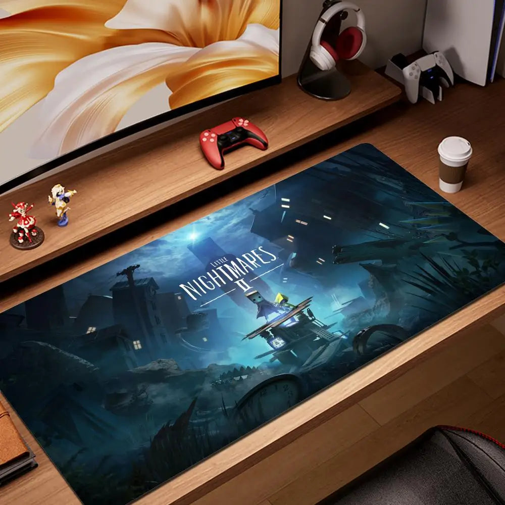 Xxl Mouse Pad Gamer Little Nightmares Pc Cabinet Games Desk Mat Mousepad Anime Computer Desks Office Accessories Keyboard Gaming