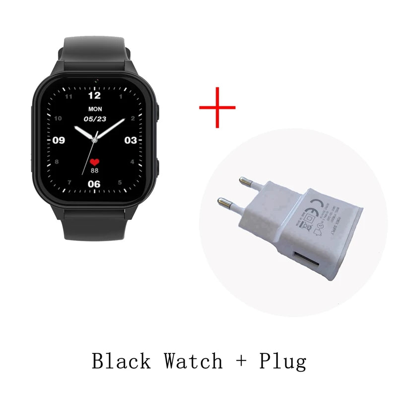 4G Smart Watch Kid SOS GPS WiFi Wristwatch Whatsapp KT19Pro MAX Android8.1 with Video Call Camera Monitor Children smartwatch