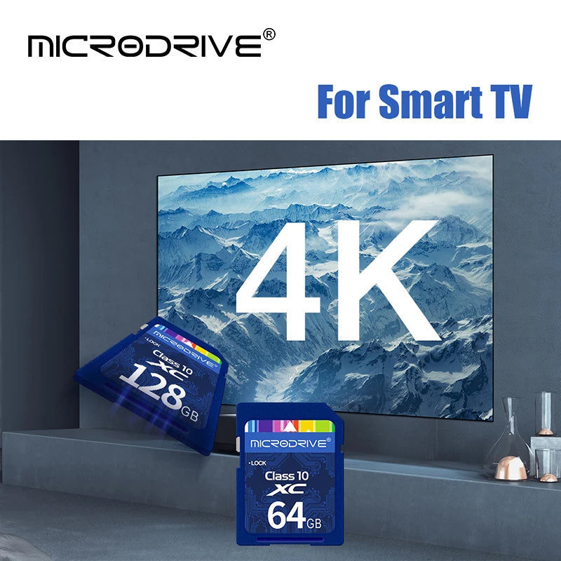 Hochgeschwindigkeits-Class10-SD-Karte 32 GB SD-Karte 128 G 64 GB 32 GB 16 GB SD-Speicherkarte SD-Pendrive für Kamera-Microdrive