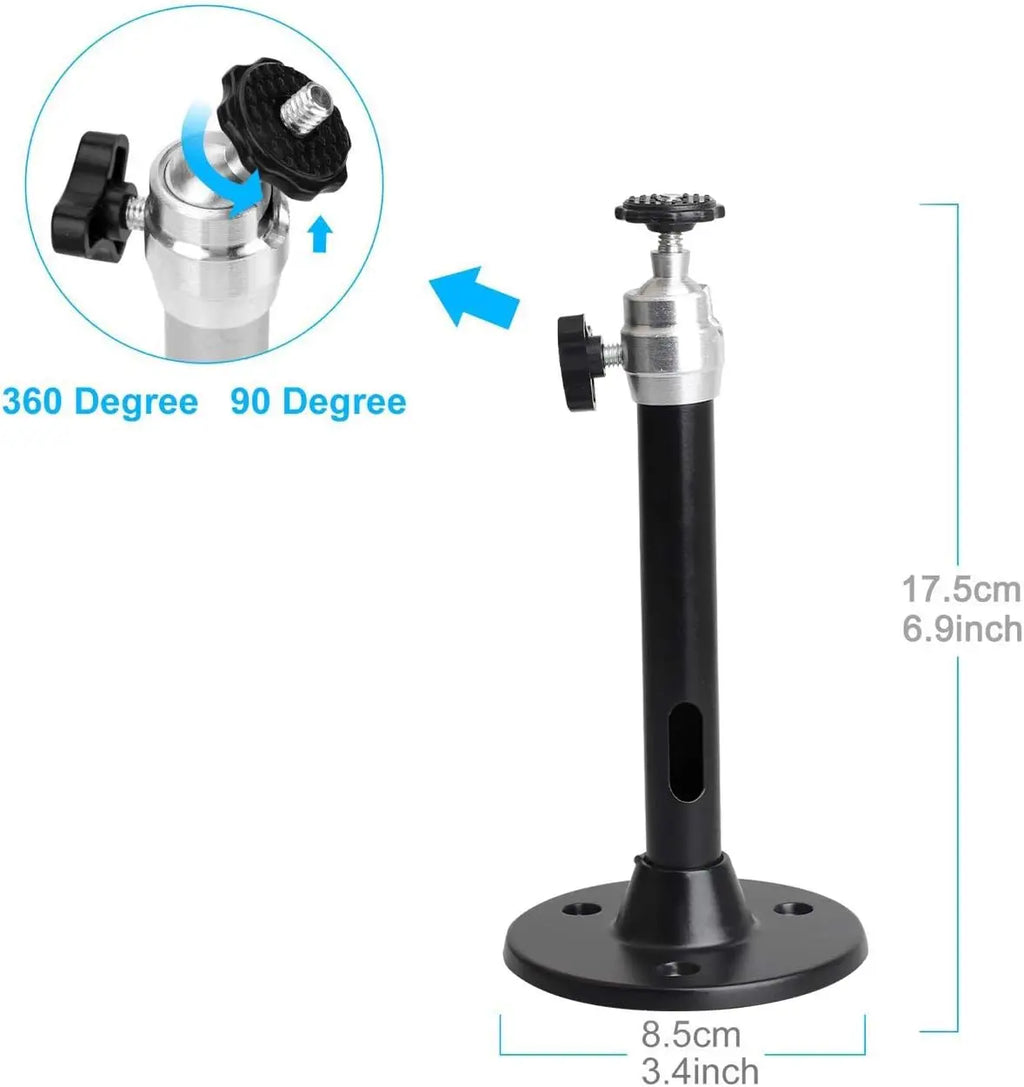 Portable Projector Bracket 360° Rotatable Ceiling Wall Mount Beamer Holder Aluminium Fit for HY260 Pro HY320 Beam Projector