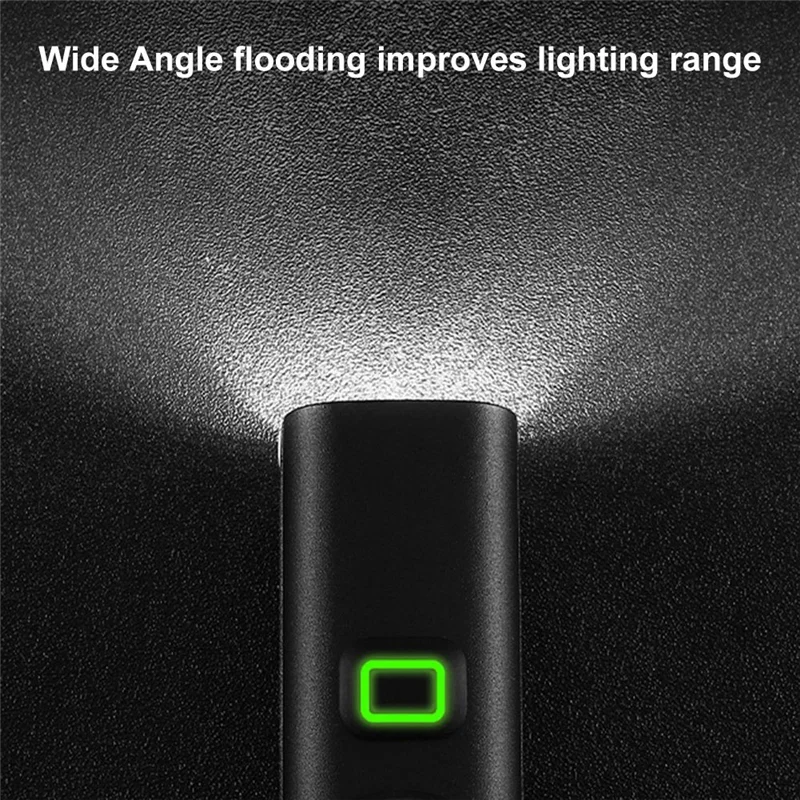 Aluminum Alloy Waterproof USB Rechargeable Bike Light 1200 Lumen Brightness For Night Riding-New