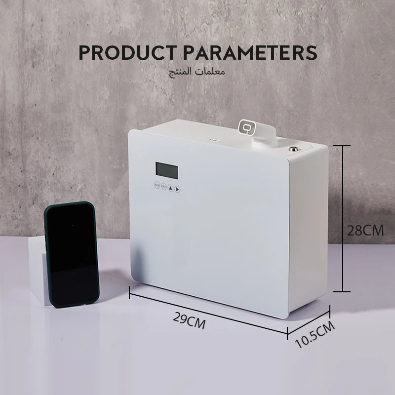 NAMSTE WIFI Control Scent Diffuser Machine Smart Timing HVAC Large Commercial Essential Aroma Oil Hotel Fragrance Diffuser