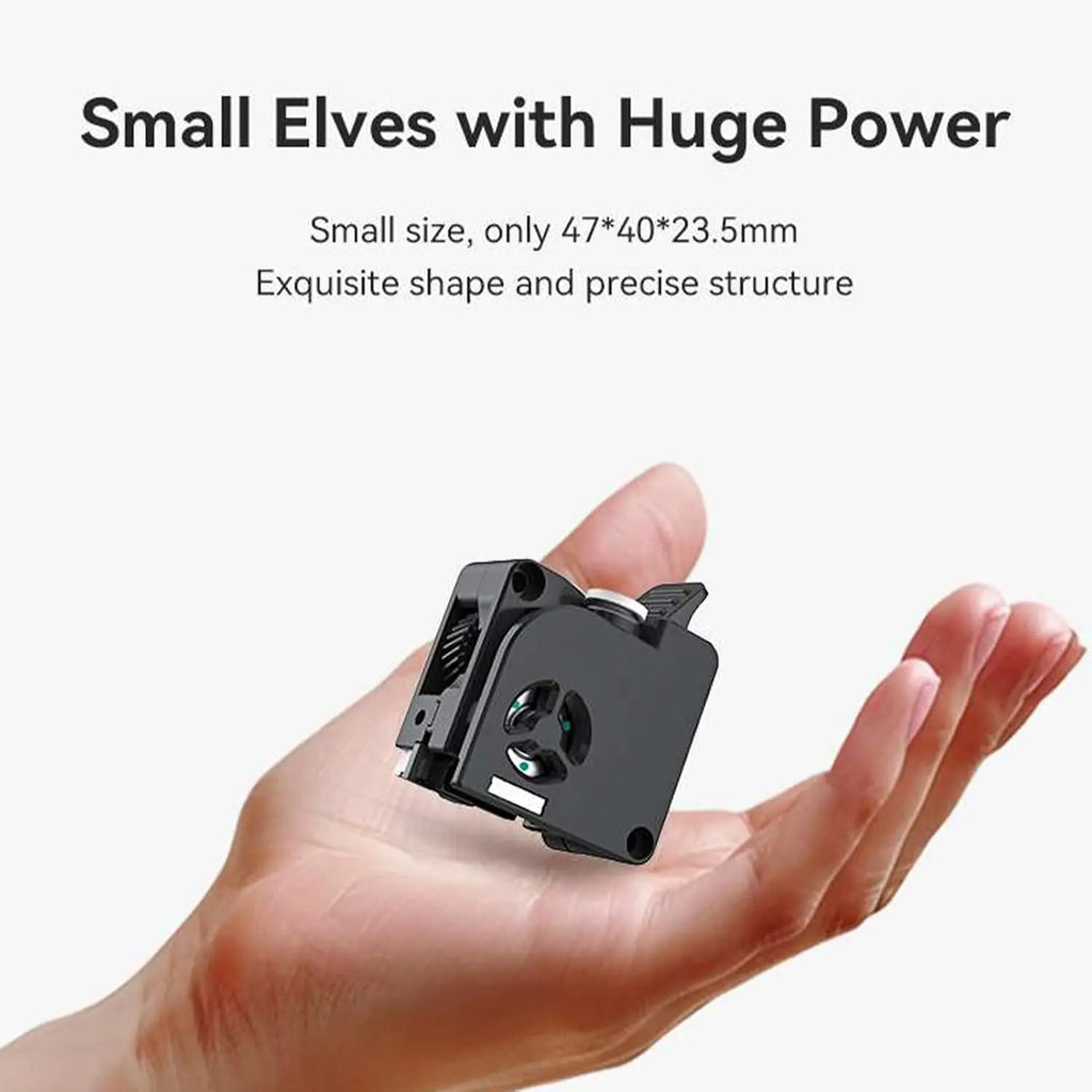 Creality K2 Plus Extruder Kit K2P Extrusionsgetriebe-Ersatz mit Doppelzahnradantrieb für reibungslose Filamentzufuhr, Filamentbrucherkennung