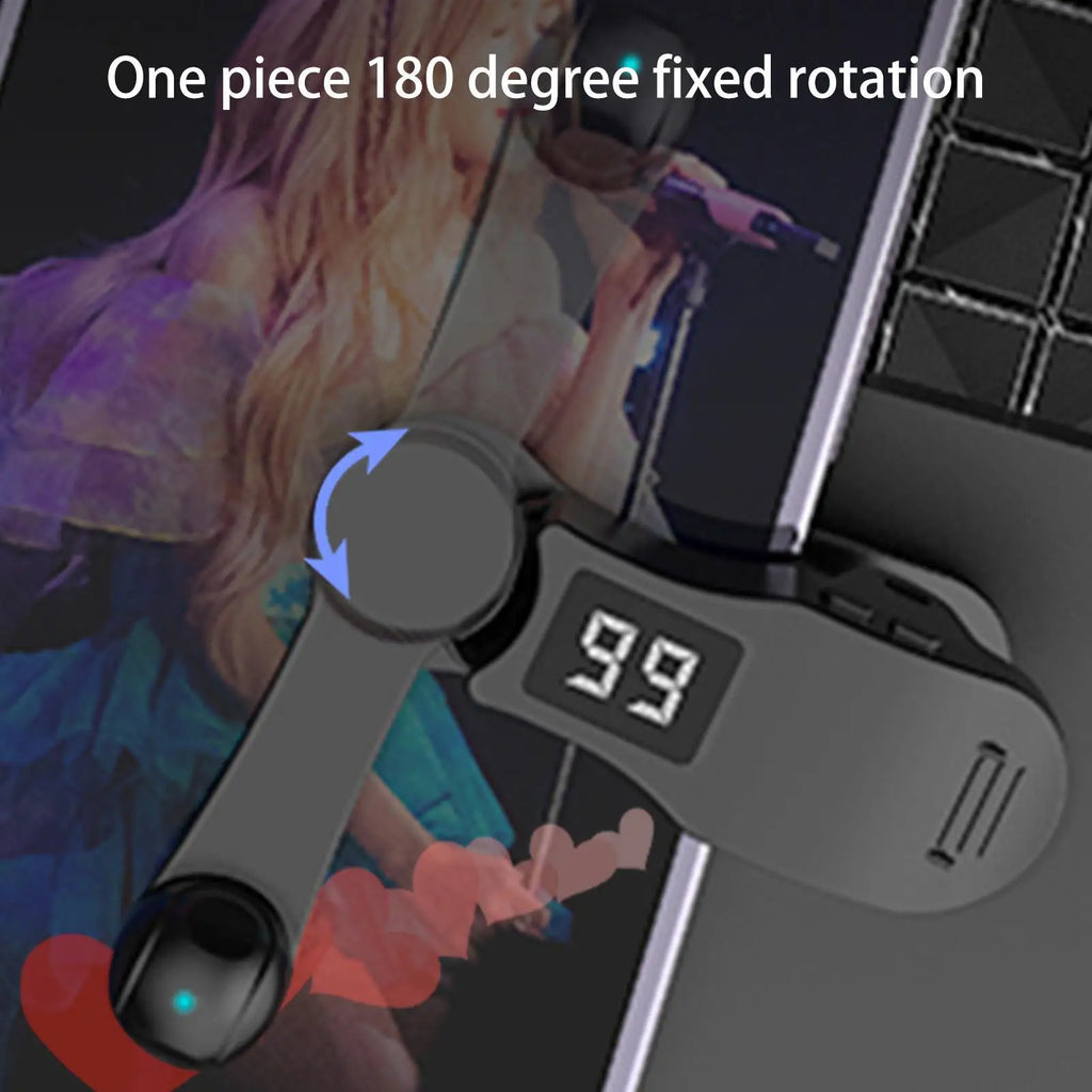 Outo Skermklikker vir Slimfoon Toepassings Video Regstreekse Uitsending Toestel USB Simulator Slimfoon Speletjie Skerm Raak Driepote Tikker
