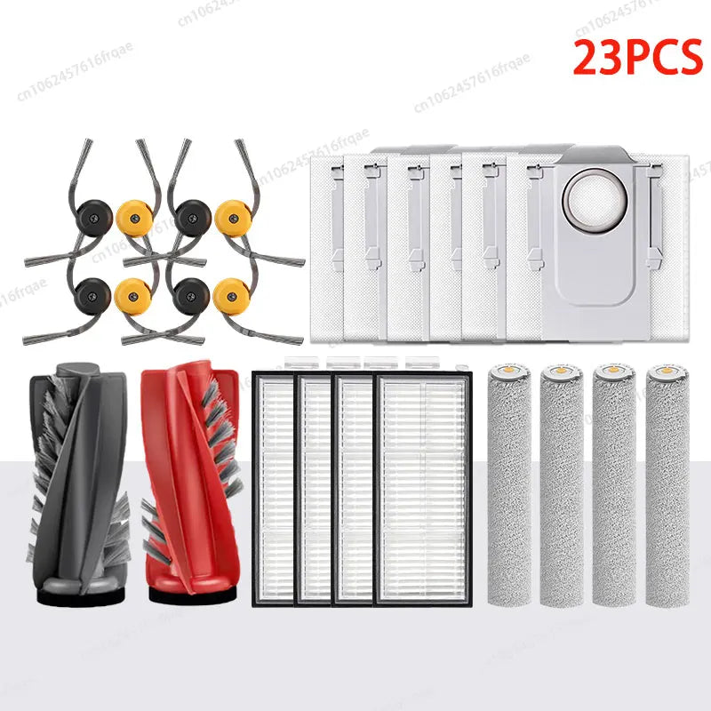 Roborock Qrevo Curv 2 Flow Robot vacuum cleaner Accessories Main Side Brush Hepa Filter Mop Cloth Dust Bag Replacement Parts