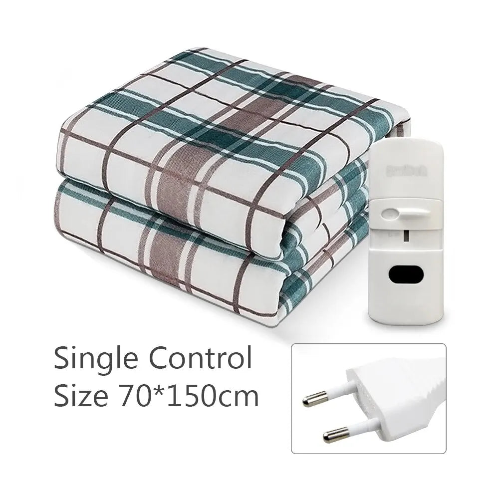 Electric Blanket 220 110V Thicker Heater Heated Blanket Mattress Thermostat Electric Heating Blanket Winter Body Warmer EU US Pl