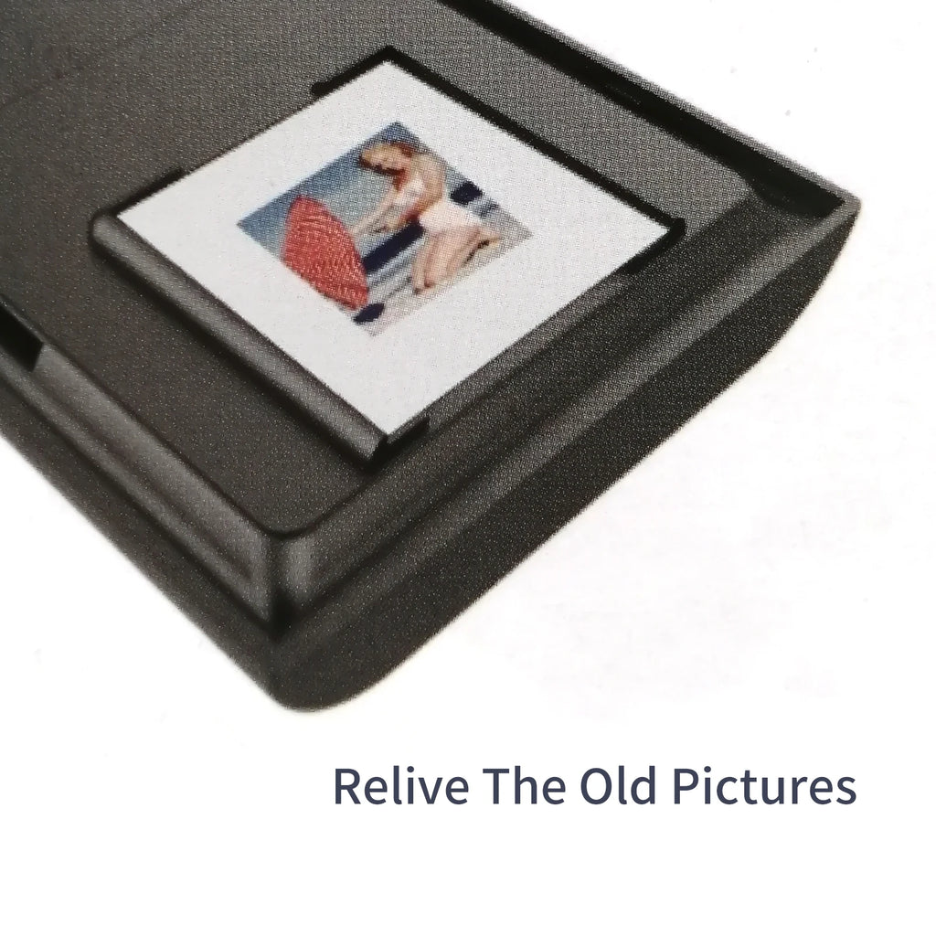 Mobile Film Slide Scanner for 35mm/135mm Negatives and Slides with LED Backlight Free APP Foldable Novelty Scanner Toys Gift