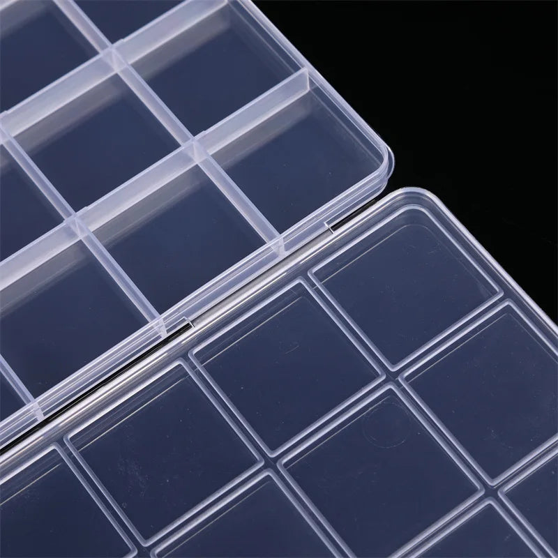 28-Compartment Plastic Organizer Box for Small Items Jewelry Beads Hardware Accessories Separation Tray Storage Container