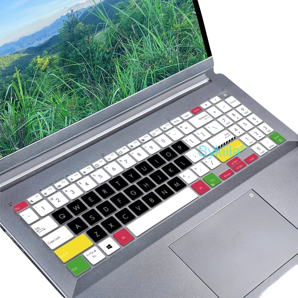 Keyboard Cover for ASUS Vivobook K6502 K6501 M6501 K5504 K3502 M3502 E1504 X1504 M3504 M1503 X1503 Silicone Protector Skin Case