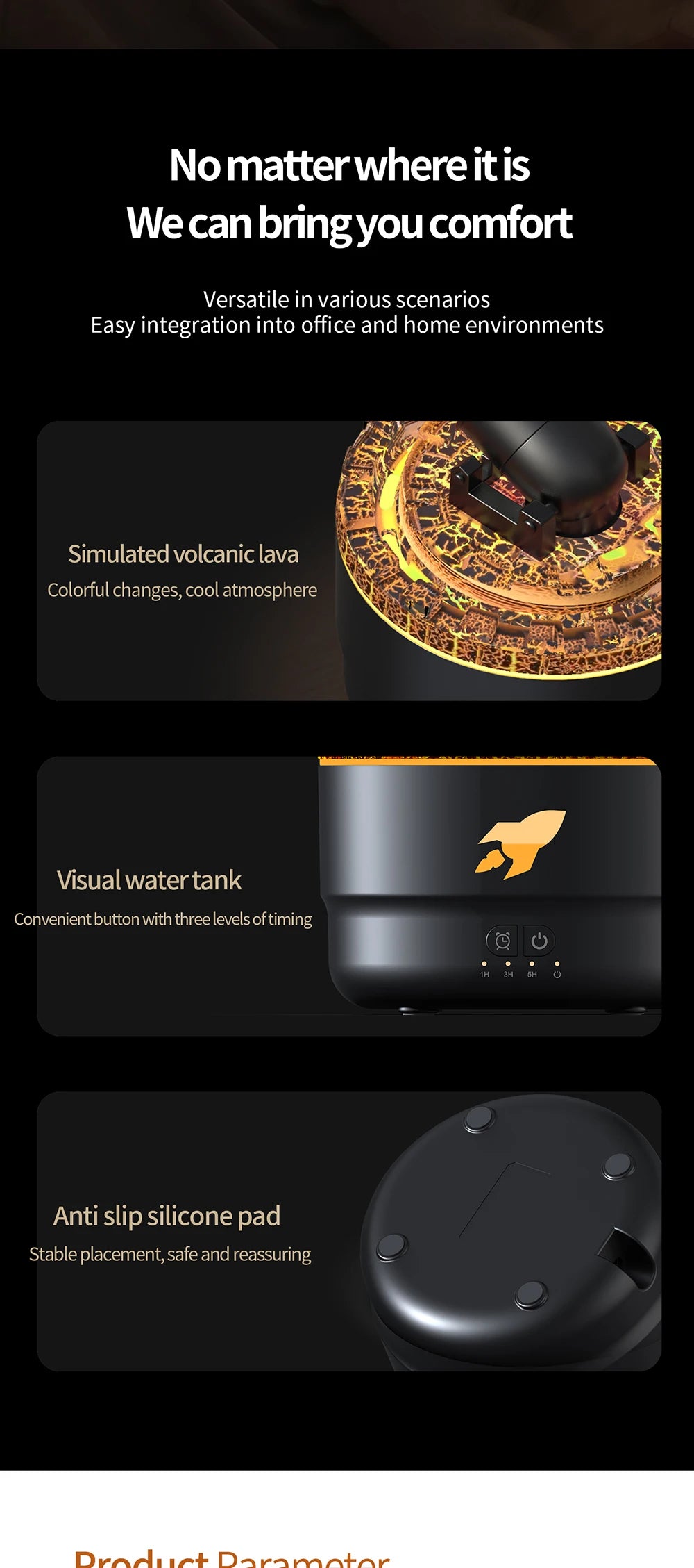 Cannon Blast Aroma Humidifier Essential Oil Diffuser Cannon Blast Turret Aromatherapy Humidifier Aroma Diffuser Air Humidifier