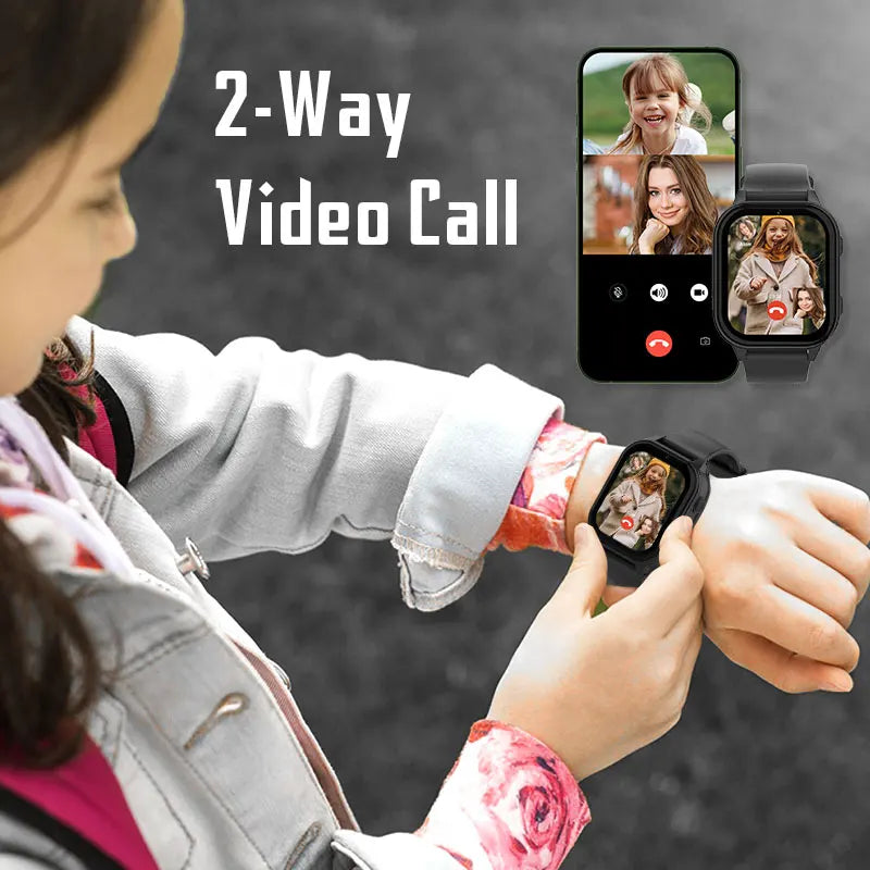 4G Smart Watch Kid SOS GPS WiFi Wristwatch Whatsapp KT19Pro MAX Android8.1 with Video Call Camera Monitor Children smartwatch