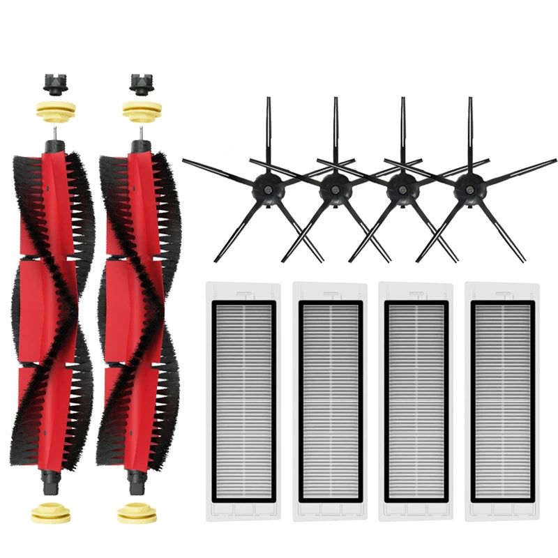 Brush Mops Hepa Filters for Roborock S5 S50 S502 S55 S6 S6 Pure E4 for Robot 1S SDJQR01RR Vacuum Cleaner Accessories