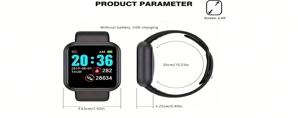 Slimhorlosie Vir Mans Vroue Polshorlosie Bluetooth Koppel Telefoon Musiekspeler Fiksheid Sport Armband Gesondheidsmonitor Digitale Horlosies