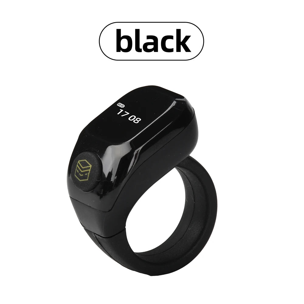 Smart APP Ring Counter OLED Display Portable Digital Display Counter Bluetooth Counting Ring Rechargeable Finger Counter