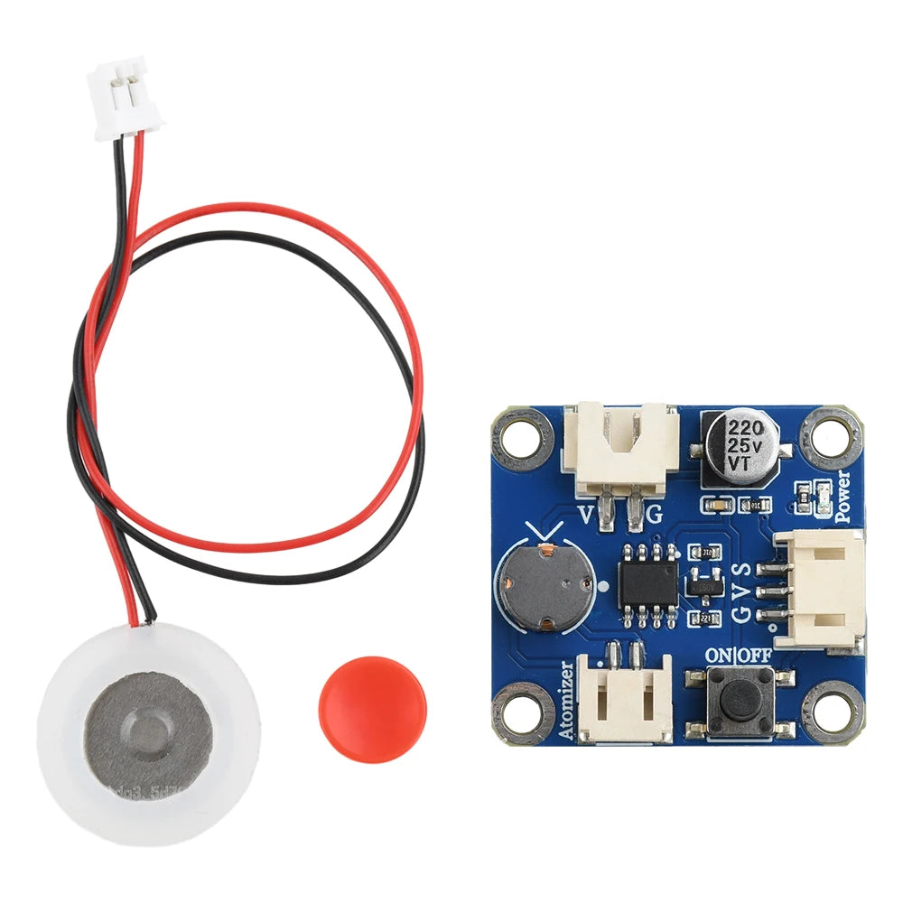 Humidifier Atomizer Driver Module DC 3-4.5V Ultrasonic Spray Supports Single-Chip Microcomputer Programming Control