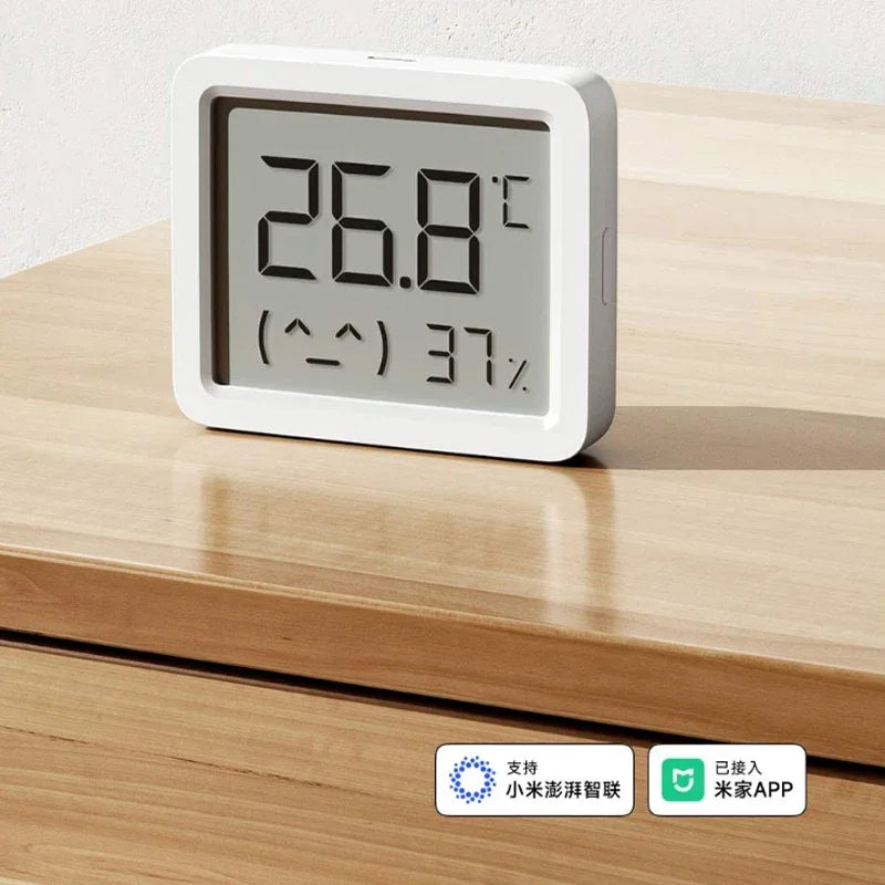 2025 XIAOMI Mijia Smart Temperature Humidity Sensor 3 MINI Bluetooth Electric Digital Hygrometer Humidity Meter For Mi Home APP