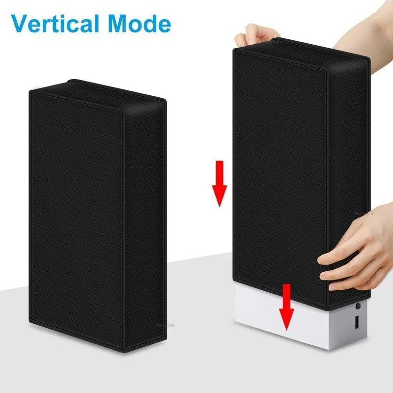 Stofdigte Oortreksel vir Xbox Series S Konsole Anti-krap Stofbedekking Beskermende Tas Vertikale Oortreksel Vir Xbox Series S Toebehore