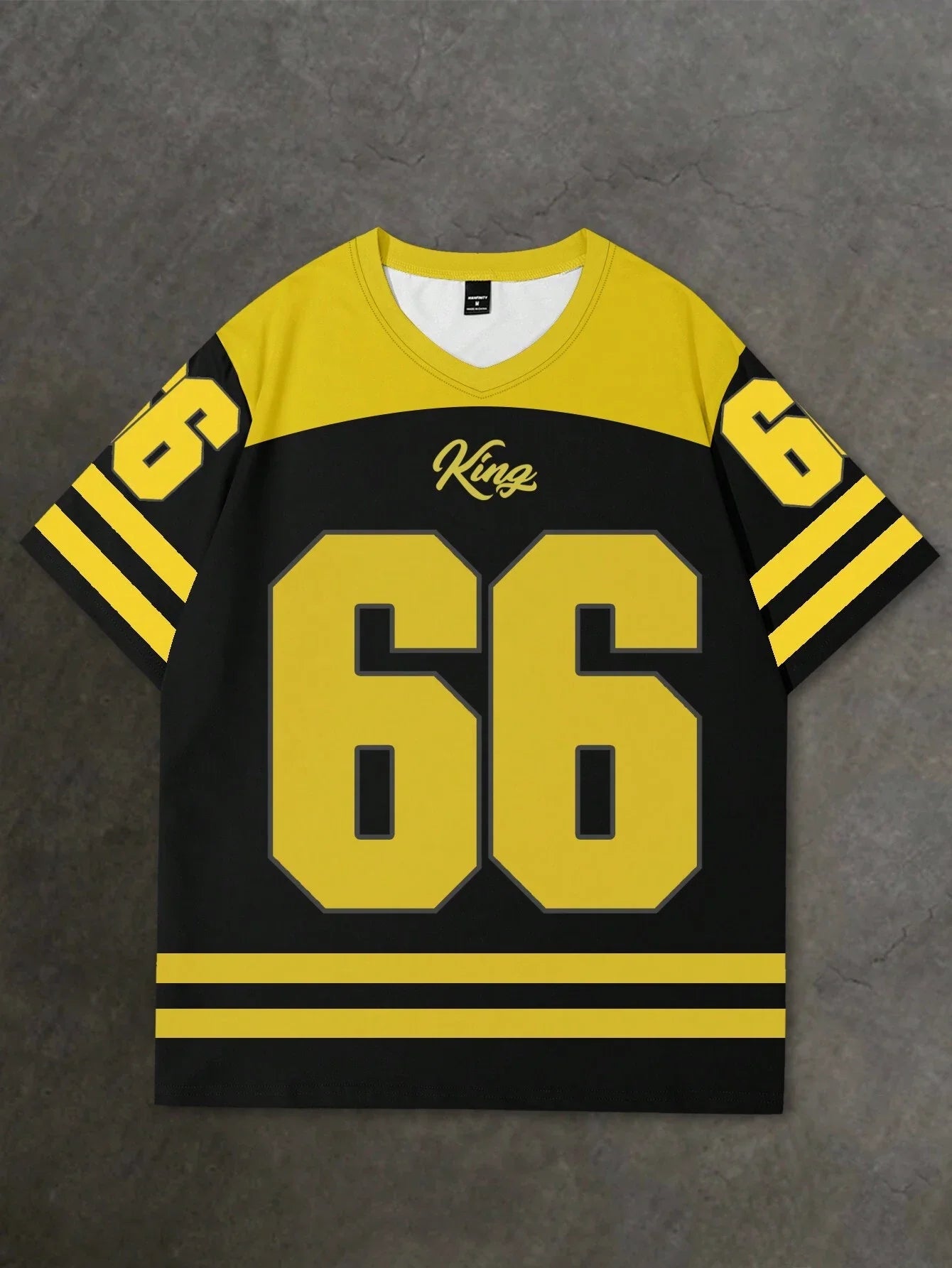 2025 V-neck jersey T-shirt short sleeved retro sports style men's sports V-neck T-shirt quick drying comfortable breathable
